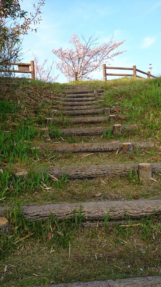 御山公園 階段