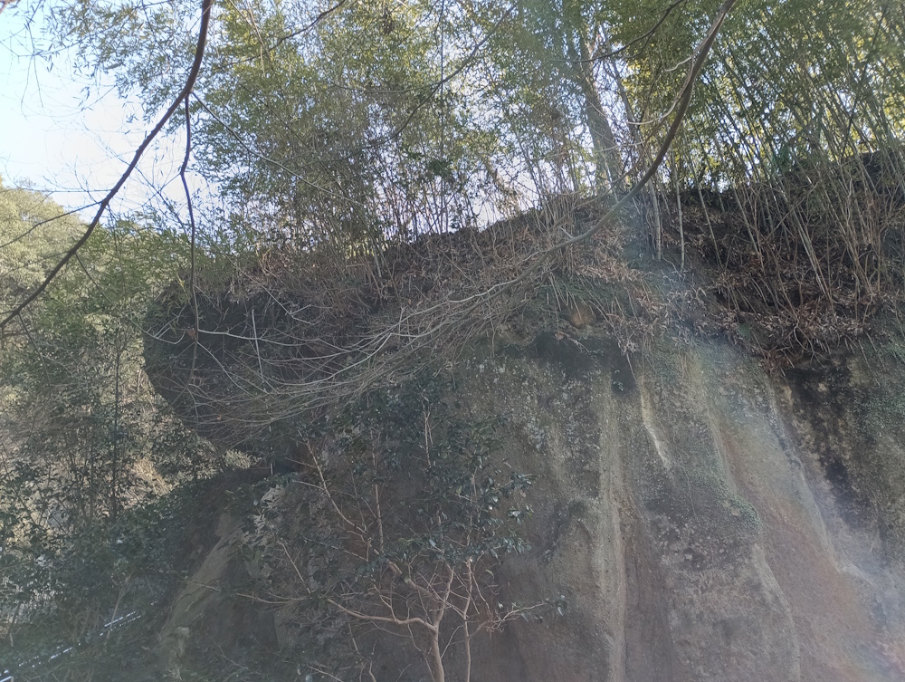 亀の子岩の頭部分